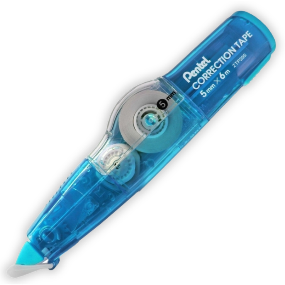Fita Corretiva 6m x 5mm com Refil Pentel - #1