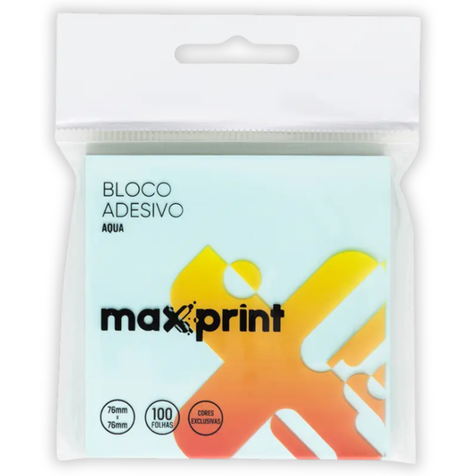 Bloco Adesivo 76mm x 76mm Hope Maxprint - #1