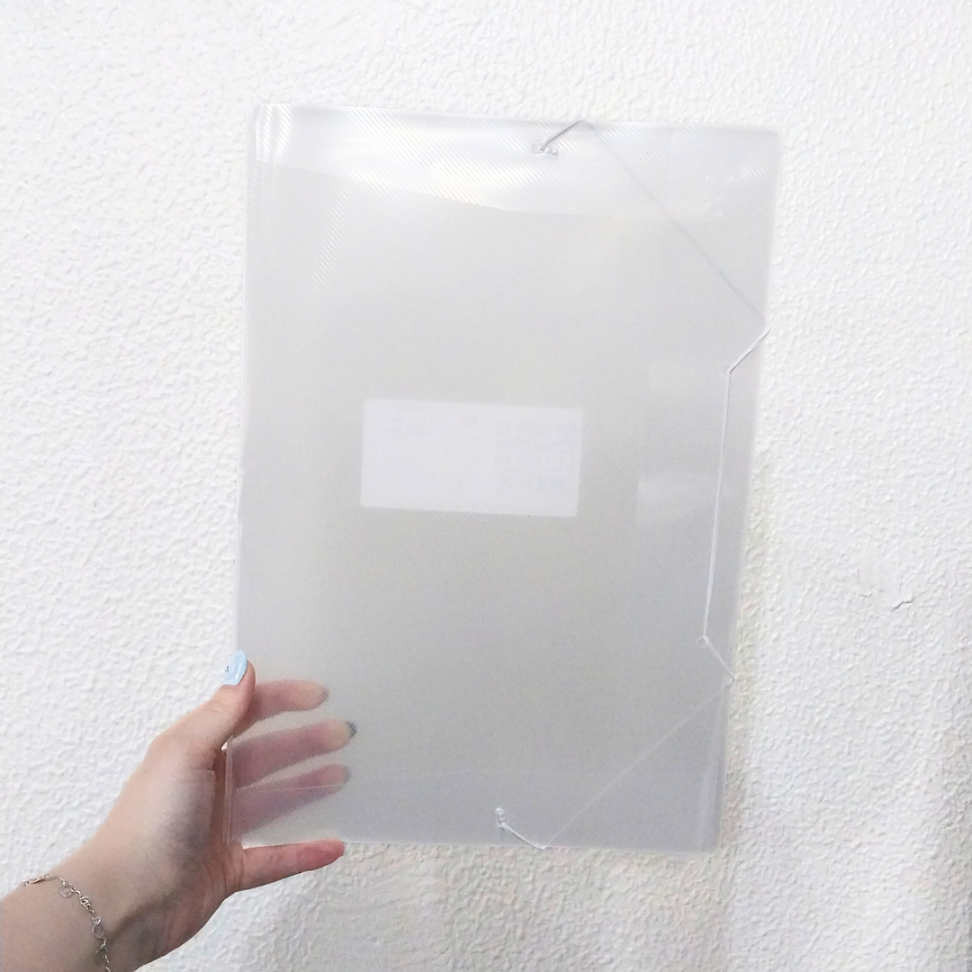 Pasta Aba-Elástico A4 PVC 501 Transparente DAC