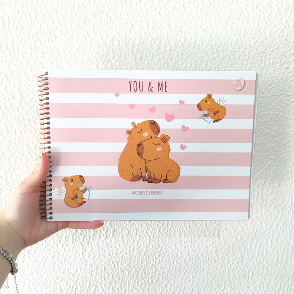 Caderno de Cartografia e Desenho Capycuties Animativa - #1