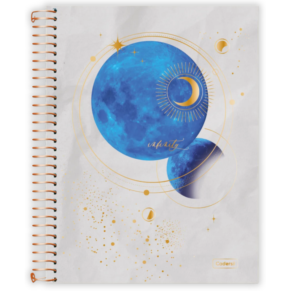 Caderno com Espiral Universitário Infinity 1 Matéria Cadersil - #2
