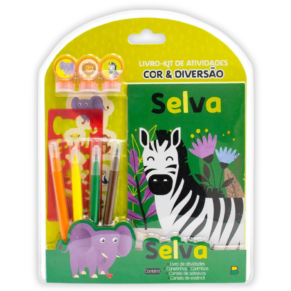 Livro-Kit de Atividades Cor & Diversão Todolivro - #1
