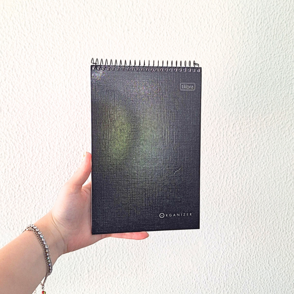 Bloco de Anotações com Espiral Vertical Organizer Tilibra - #3
