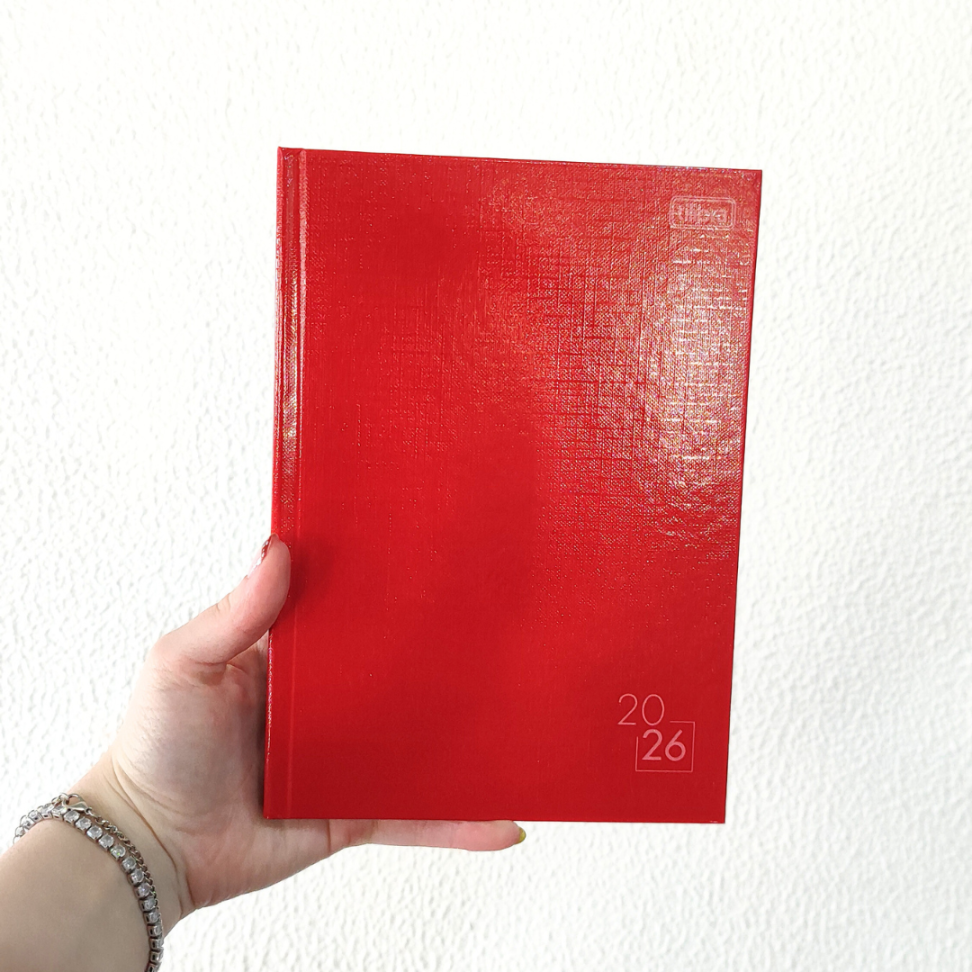 Agenda Executiva Costurada Diária Colorida Spice 2026 Tilibra - #7