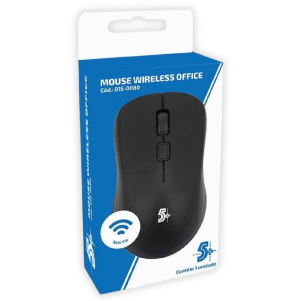 Mouse sem Fio Office 015-0080 5+ - #3