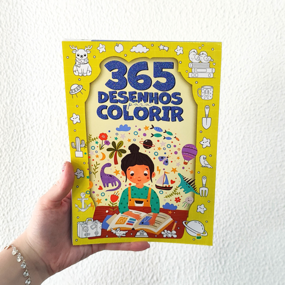 Bloco 365 Desenhos para Colorir PAD Todolivro - #1