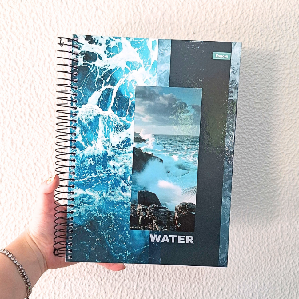 Caderno com Espiral Universitário 4 Elementos Mais 10 Matérias Foroni - #1