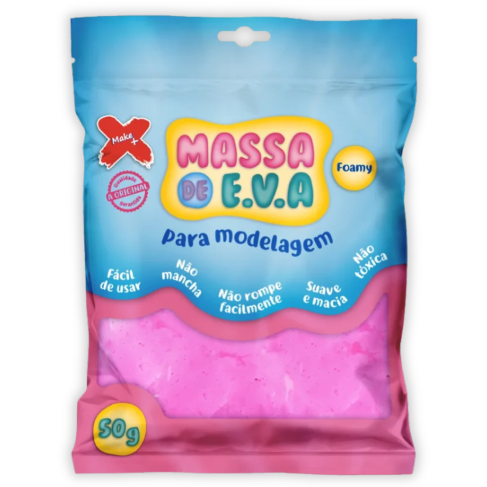 Massa de EVA para Modelagem 50g Make+ - #3
