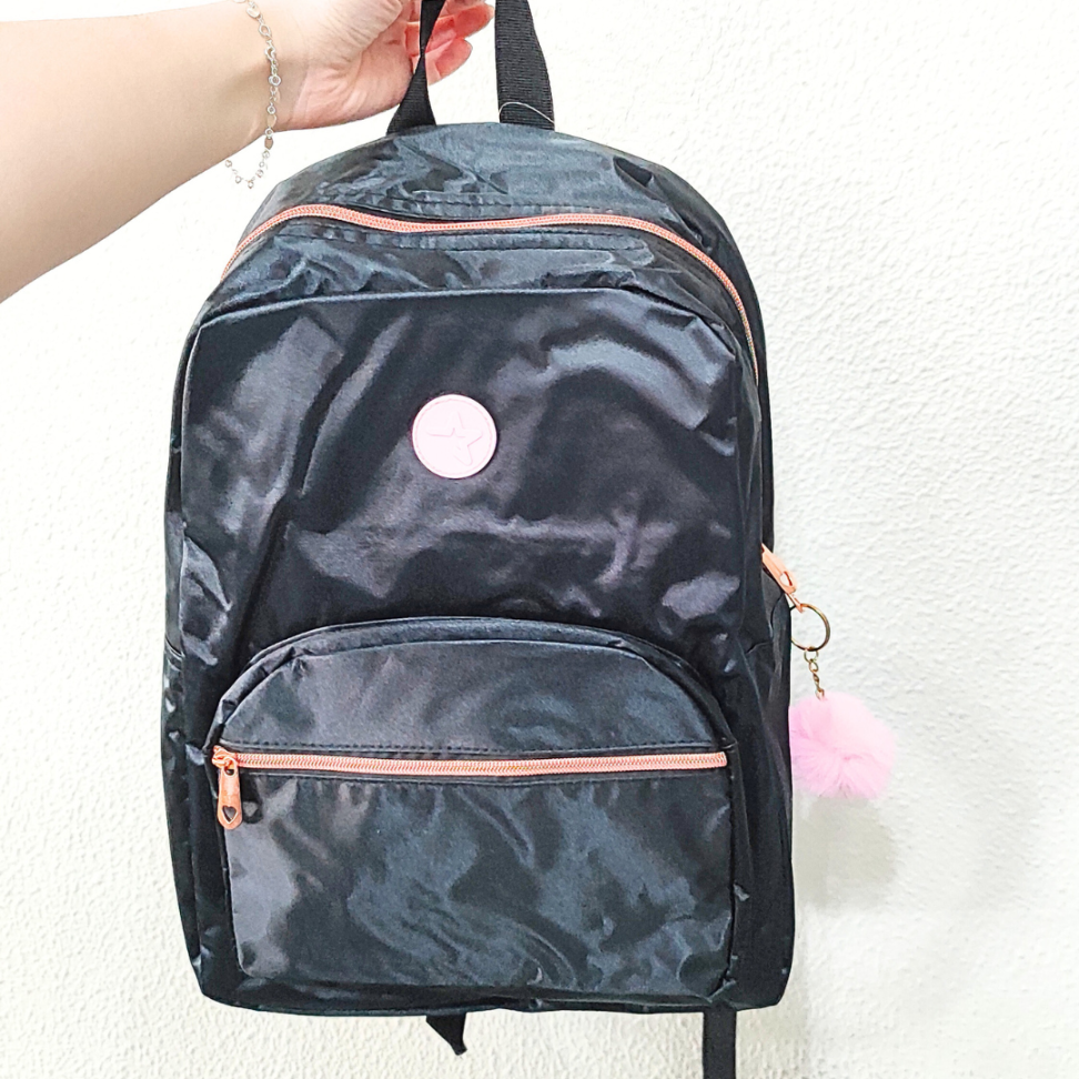 Mochila de Costas Poliéster com Chaveiro BRW - #1