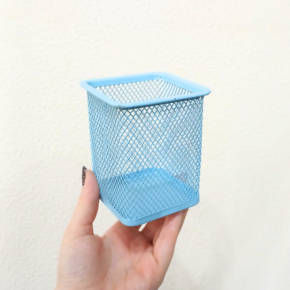 Porta Canetas Aramado Azul Pastel OR5116 BRW - #2