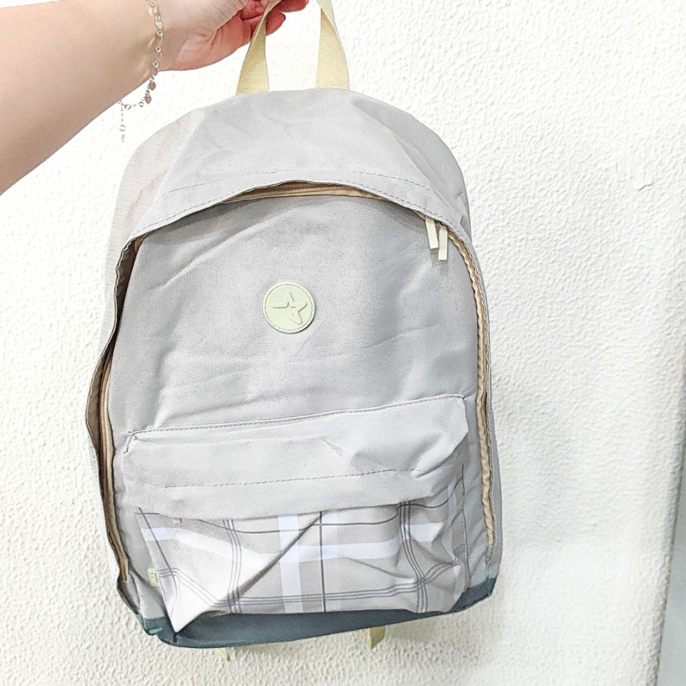 Mochila de Costas Poliéster Xadrez BRW - #1