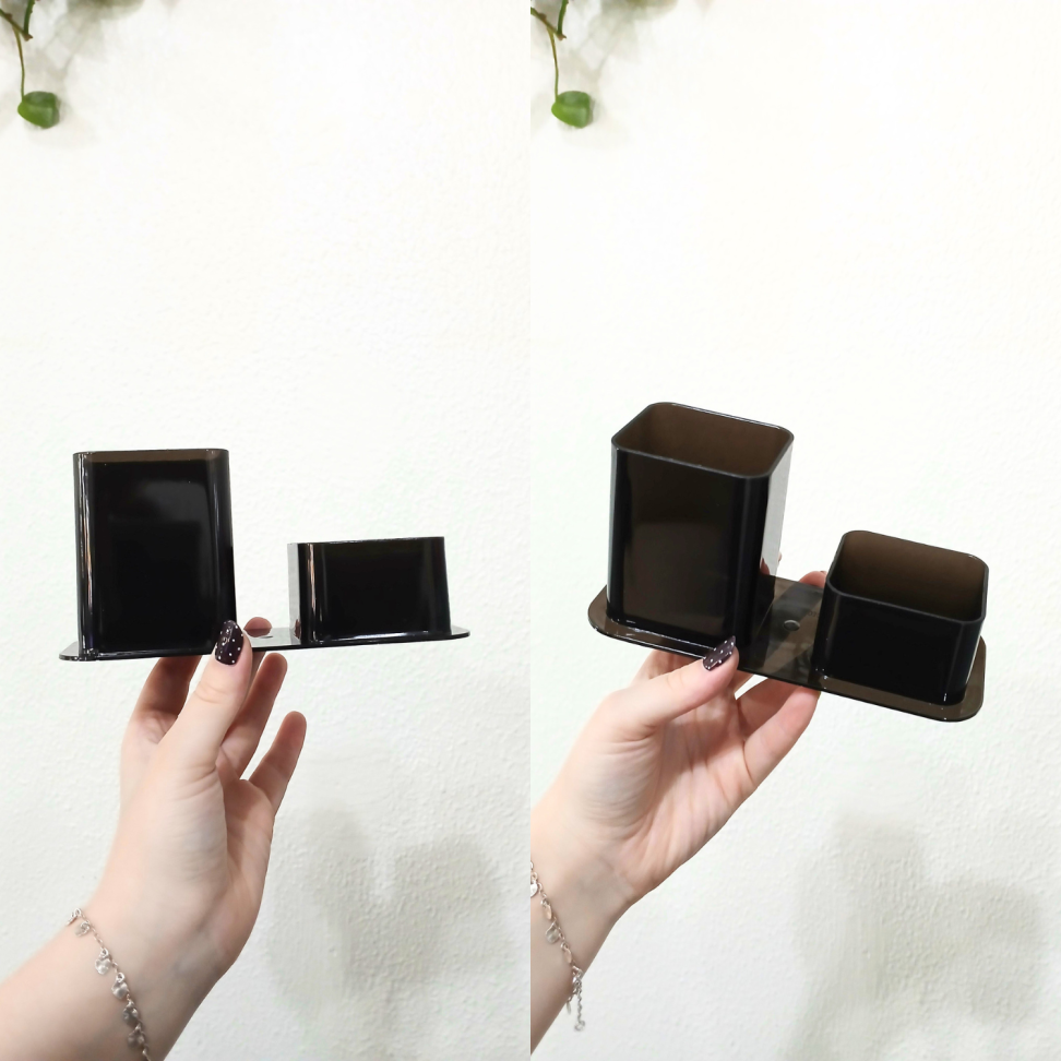 Porta Canetas Duplo Acrílico Color Dello - #13