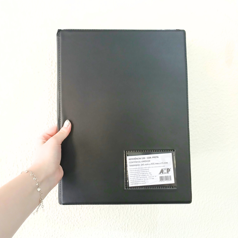 Pasta Catálogo 100 Sacos com Visor 130 ACP - #3