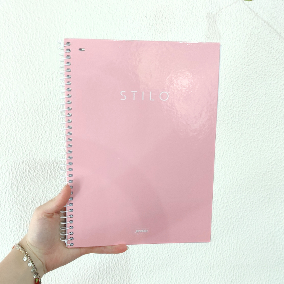 Caderno com Espiral Universitário Stilo 1 Matéria Jandaia - #6