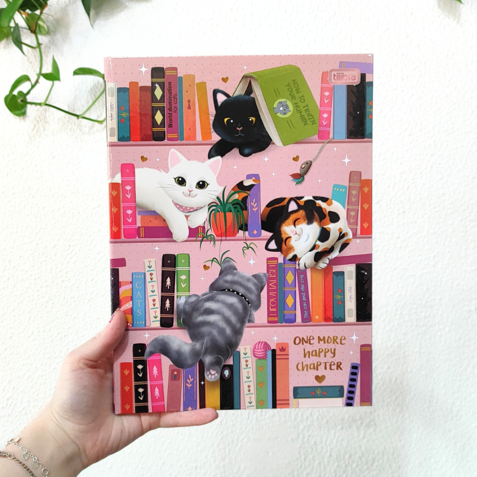 Caderno Brochura Purrfect Cats Tilibra - #1