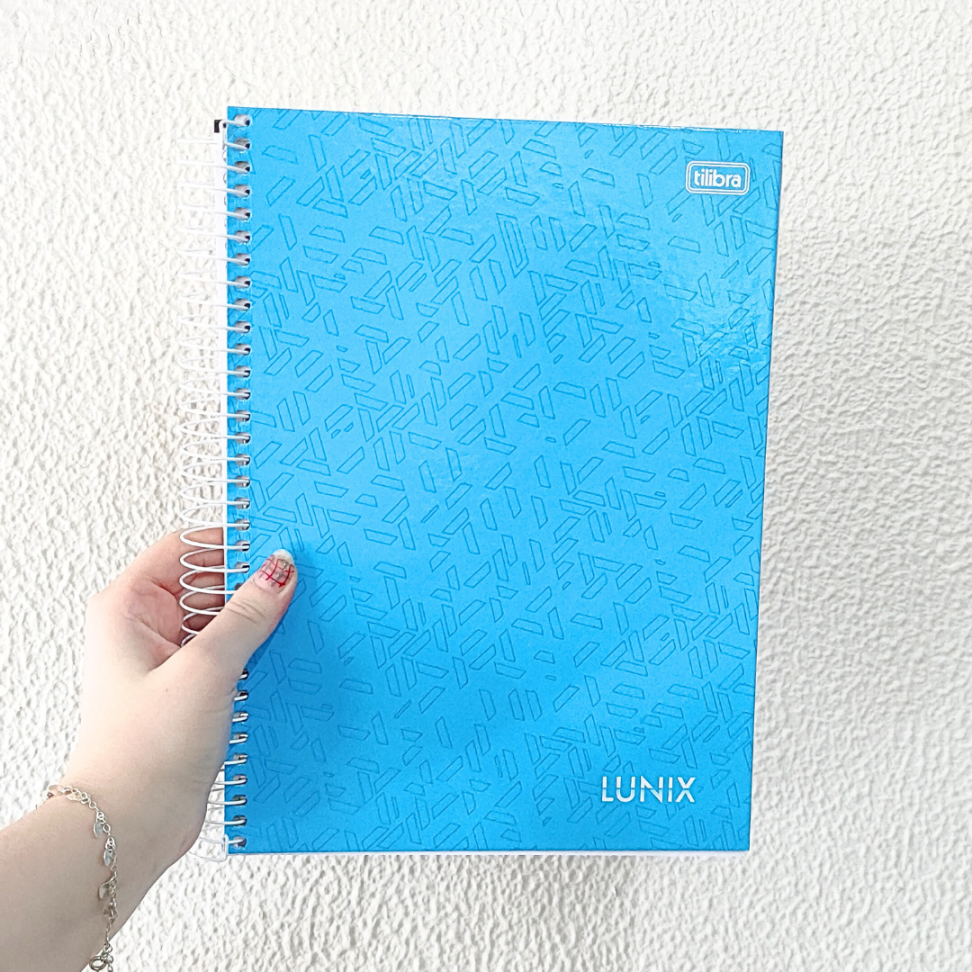 Caderno com Espiral Colegial 10 Matérias Lunix Tilibra - #1