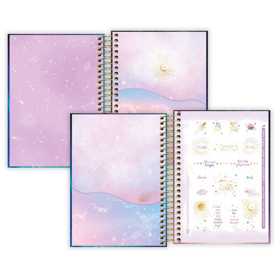 Agenda Espiral Diária Pequena Magic 2026 Tilibra - #6