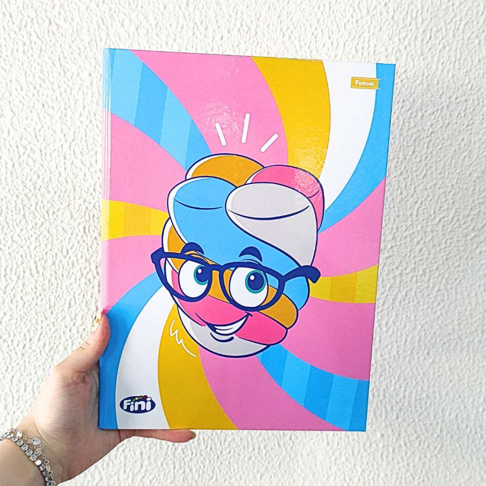 Caderno Brochura com Cheirinho Fini Foroni - #1