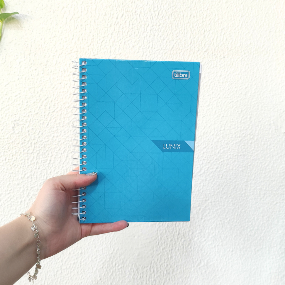 Caderno com Espiral Pequeno 1/4 Lunix Alt Tilibra - #1