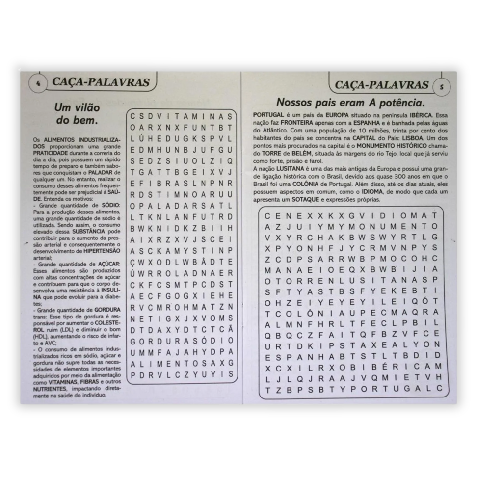 Livro Caça-Palavras Fácil 2001 Scottini Todolivro - #1