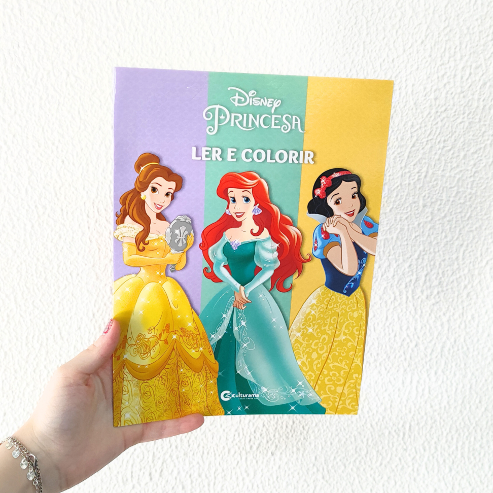 Livro Ler e Colorir Disney Culturama - #1