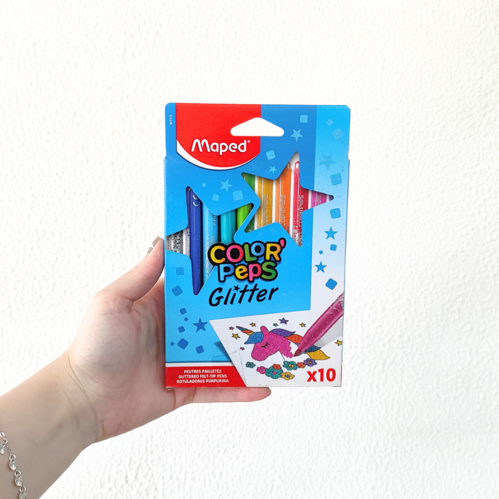 Canetinha Hidrográfica 10 Cores Glitter Color'Peps Maped - #3