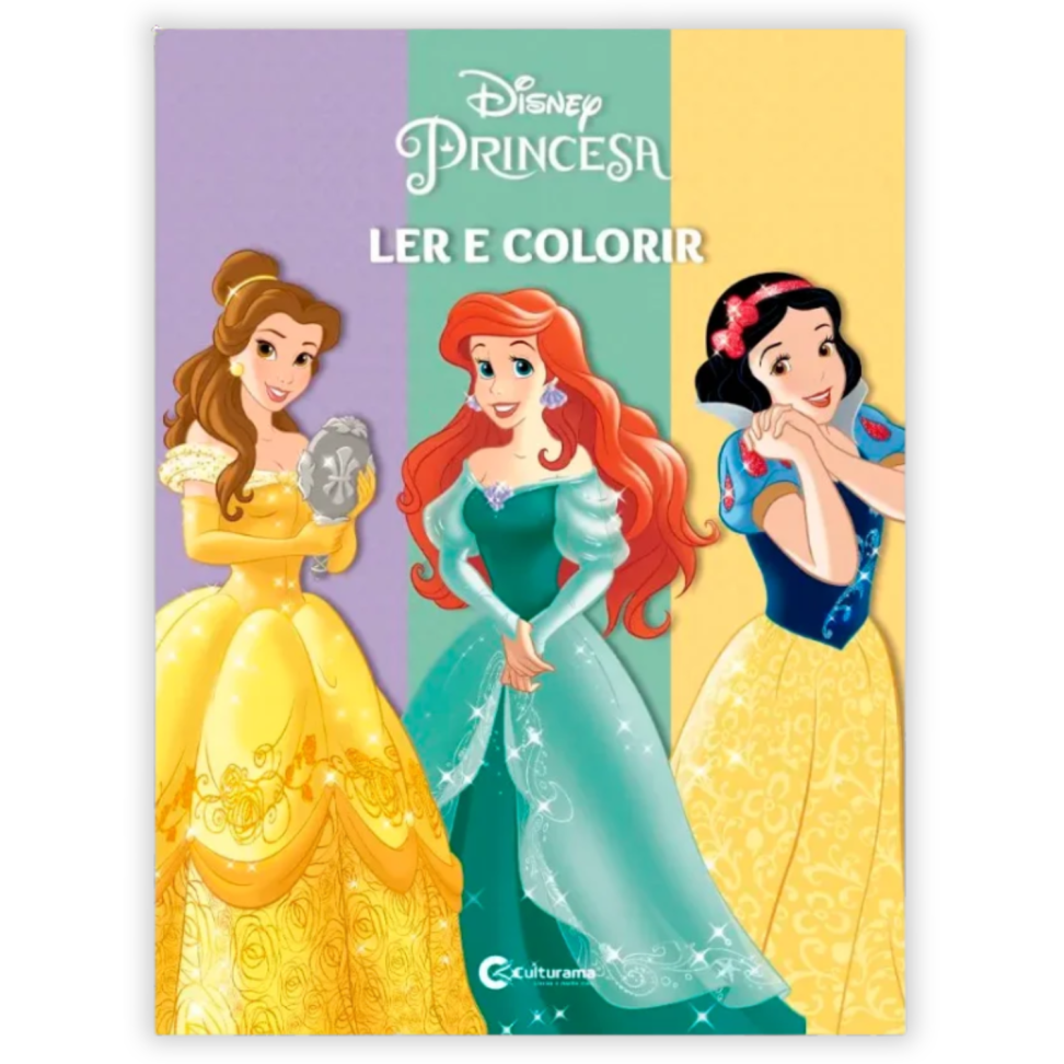 Livro Ler e Colorir Disney Culturama - #1
