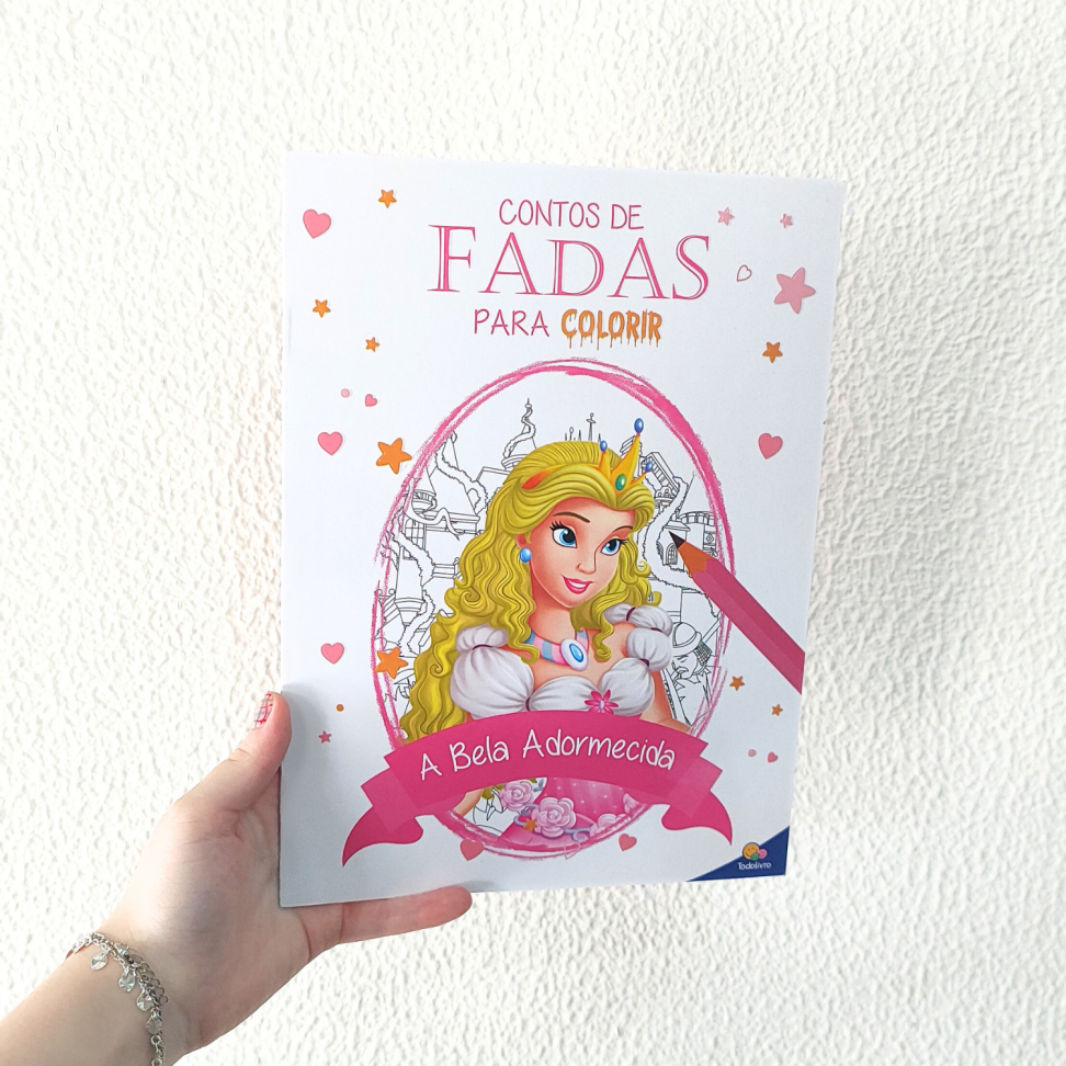 Livro Contos de Fadas para Colorir Todolivro - #1