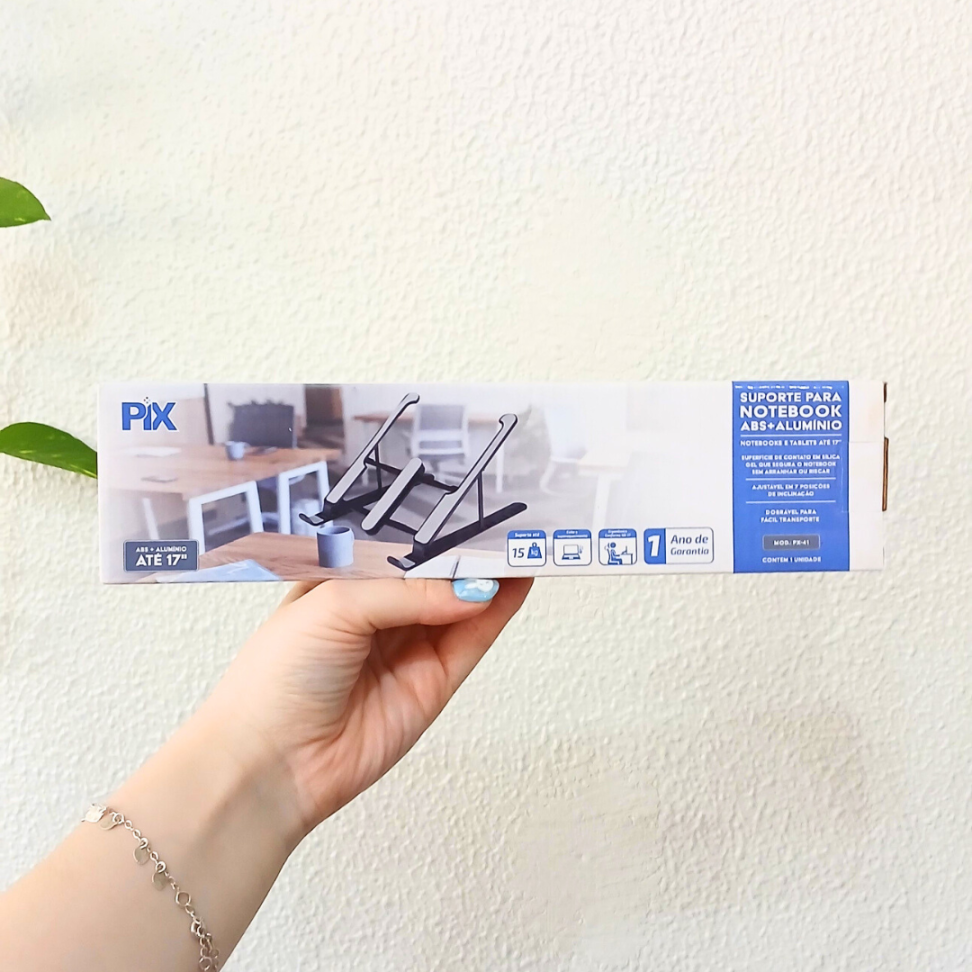 Suporte para Notebook ABS + Alumínio PX-41 Pix - #5