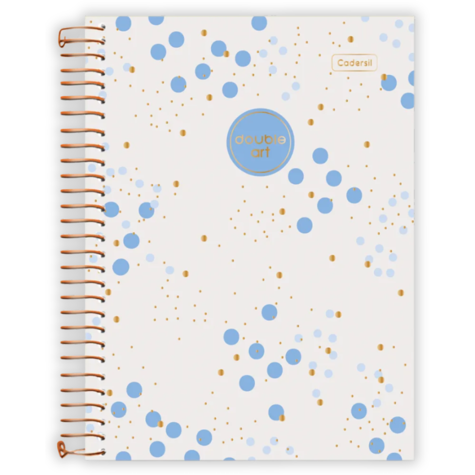 Caderneta com Espiral Double Art Cadersil - #5