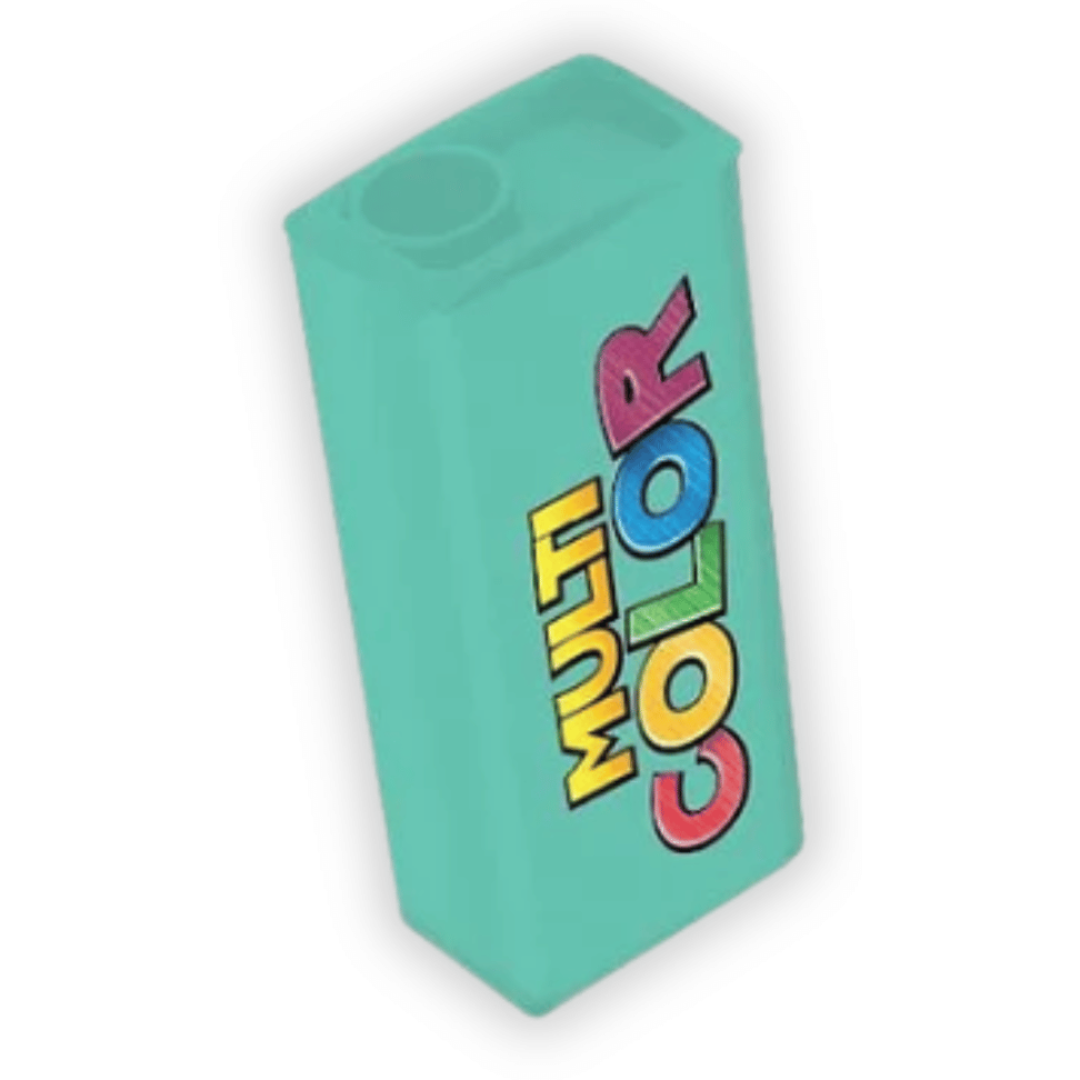 Apontador com Depósito Retangular Multicolor - #4