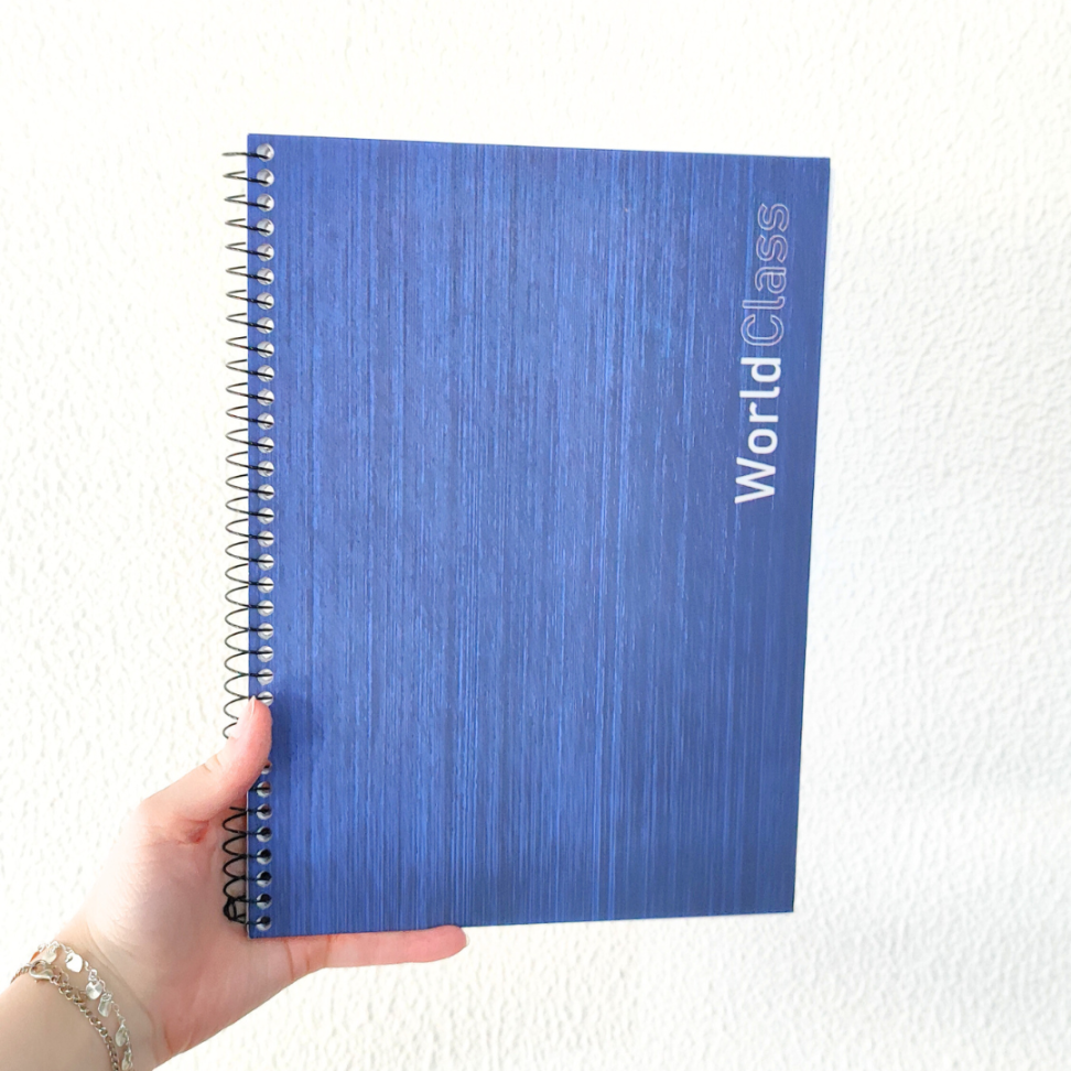Caderno com Espiral Universitário World Class 1 Matéria Animativa - #6