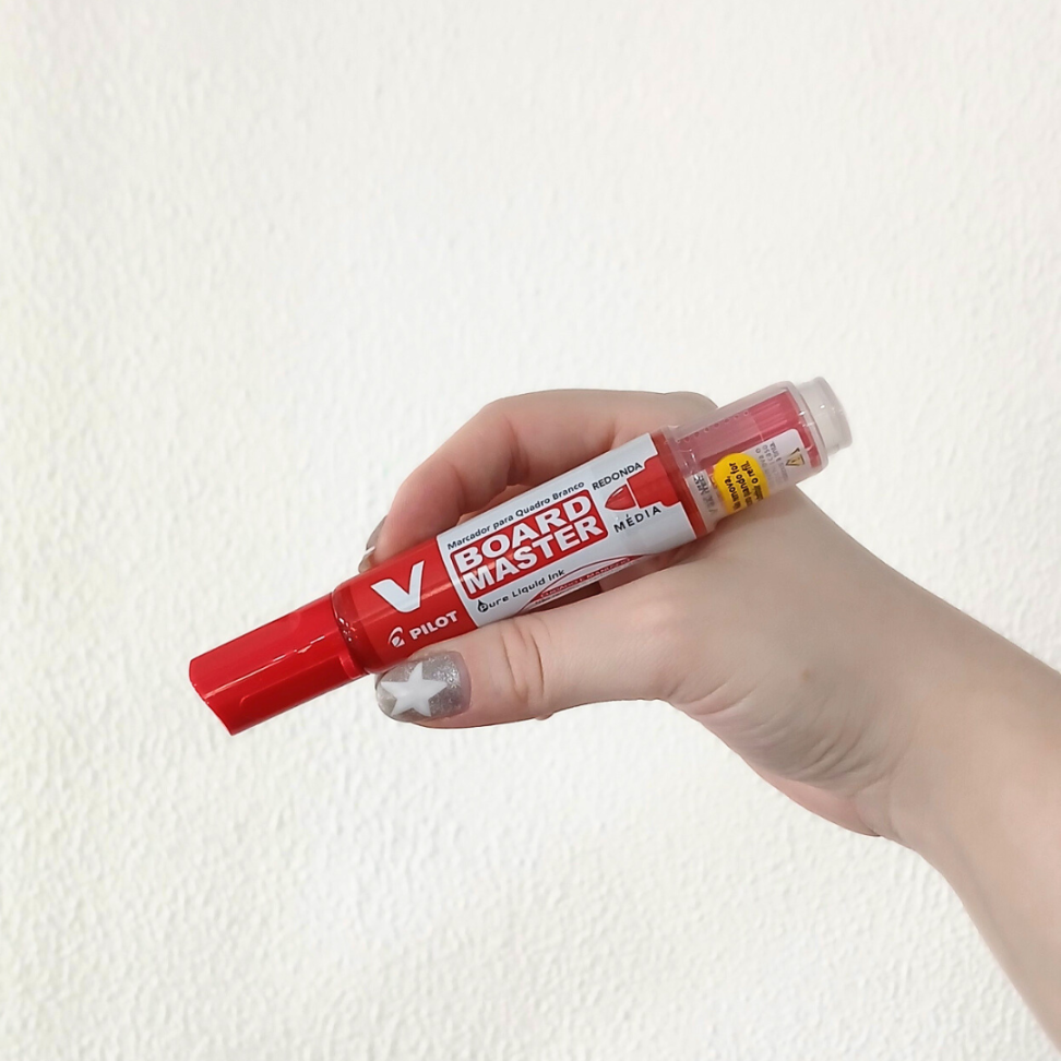 Marcador para Quadro Branco Recarregável V-Board Master Pilot - #13