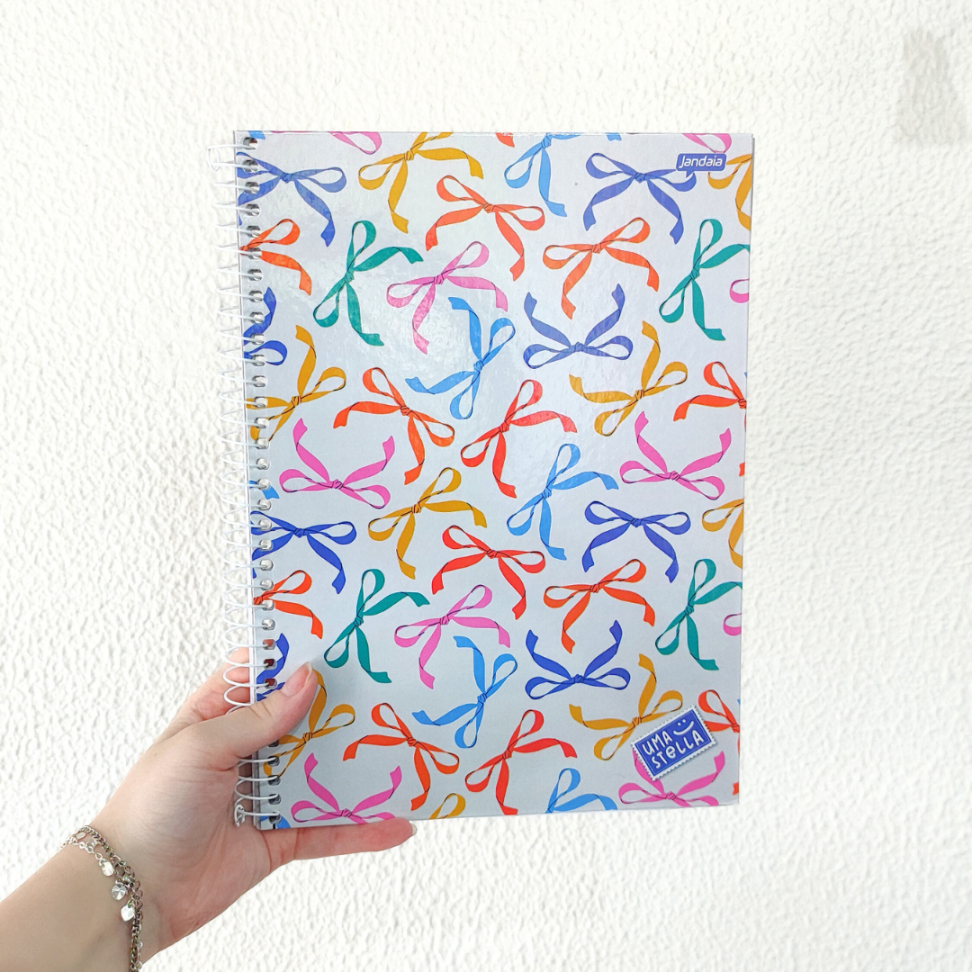 Caderno com Espiral Universitário Uma Stella 1 Matéria Jandaia - #15