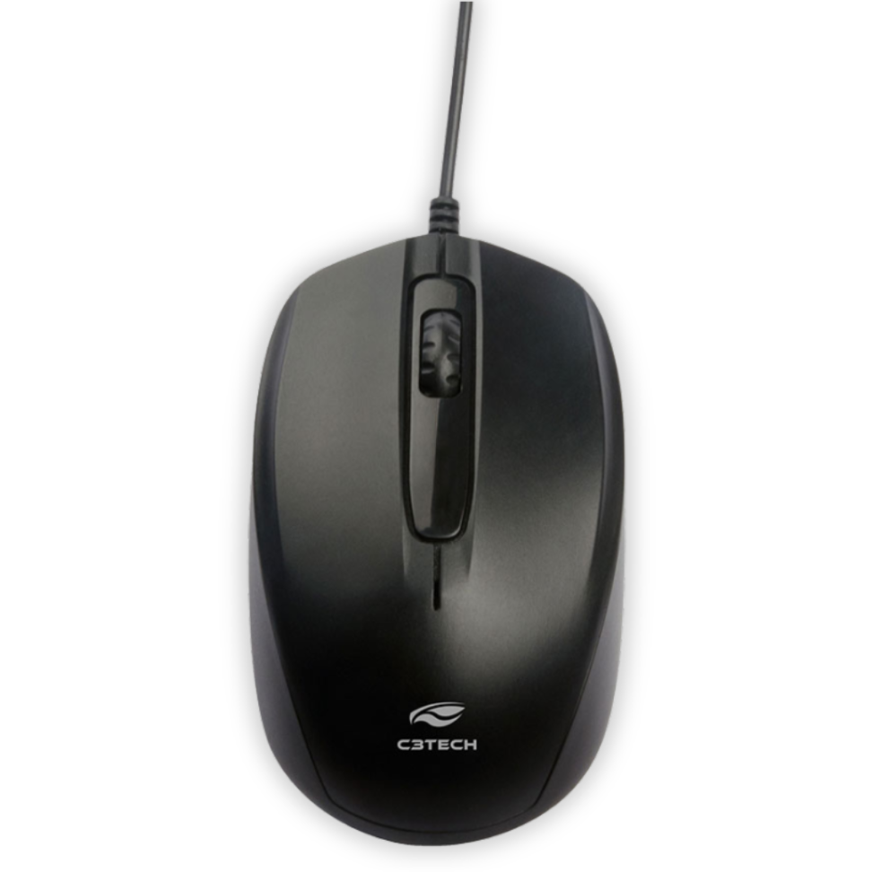 Mouse USB com Fio MS-30BK C3Tech - #1