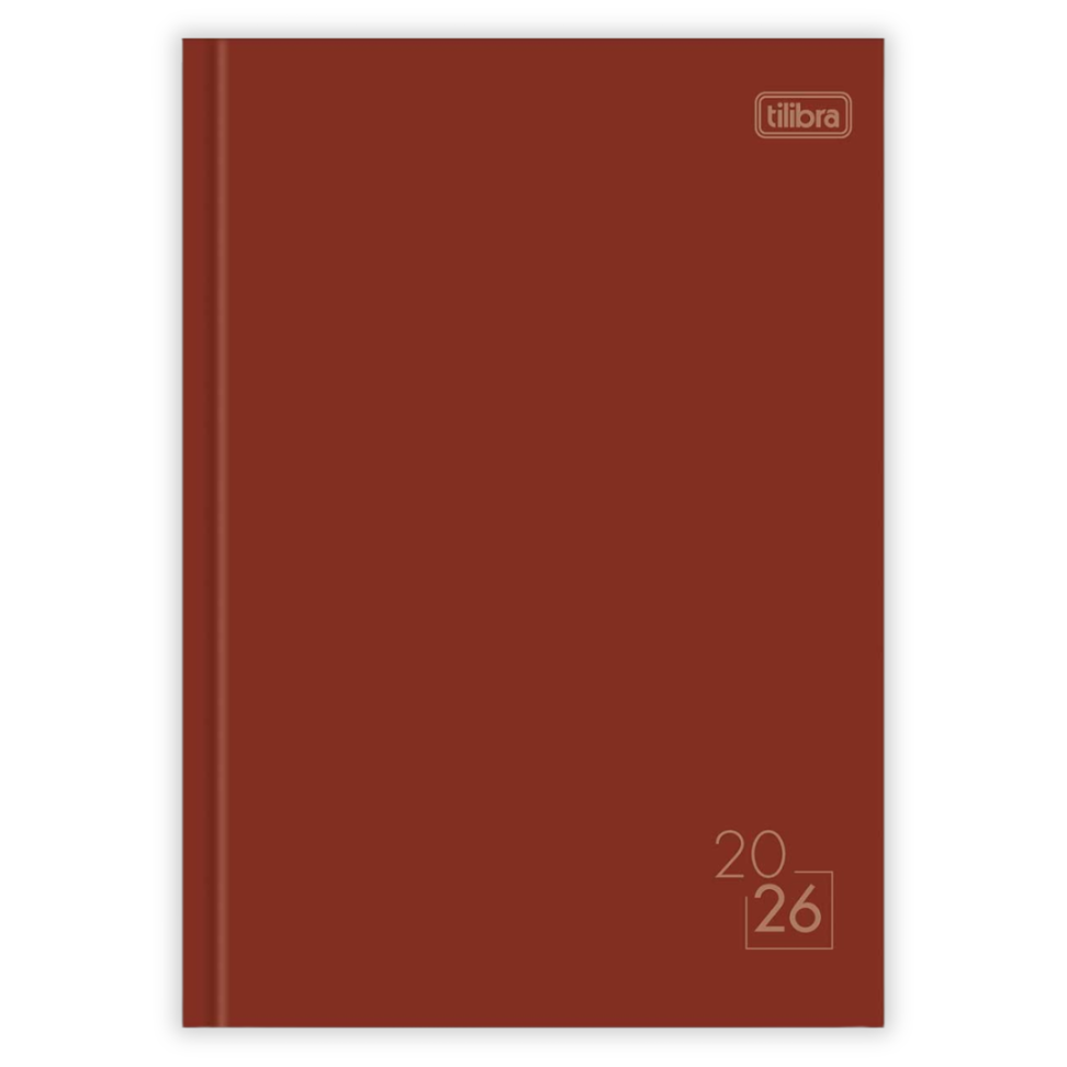 Agenda Executiva Costurada Diária Colorida Spice 2026 Tilibra - #3