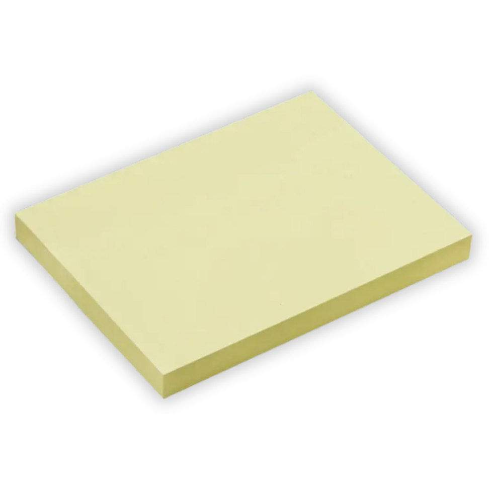 Bloco Adesivo 76mm x 102mm Amarelo Maxprint - #3