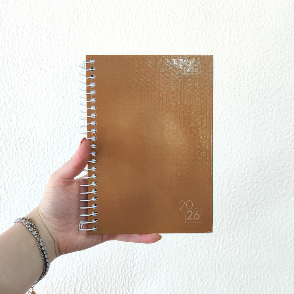 Agenda Executiva Espiral Diária Colorida Spice 2026 Tilibra - #16