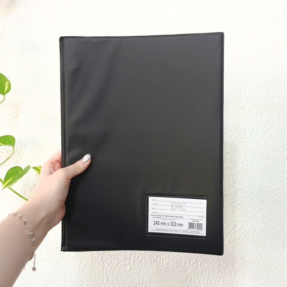 Pasta Catálogo 50 Sacos Finos com Visor 1090 DAC - #3