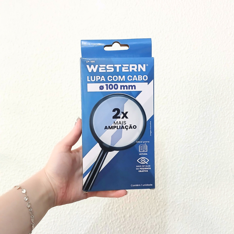 Lupa com Cabo 100mm LP-100 Western - #3
