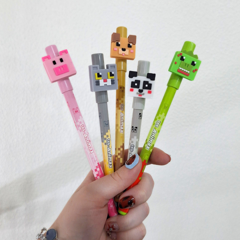 Caneta Esferográfica com Ponteira Animax 1.0 Tris - #7