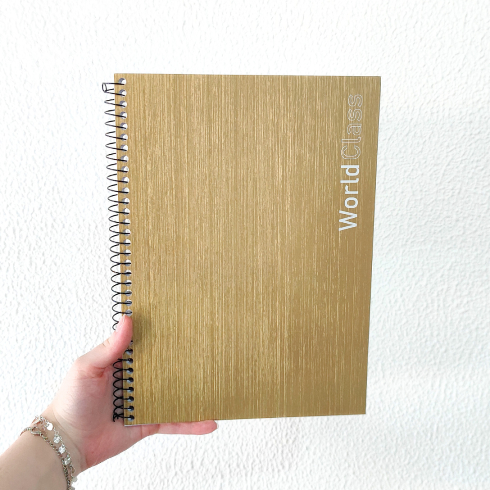 Caderno com Espiral Universitário World Class 1 Matéria Animativa - #7