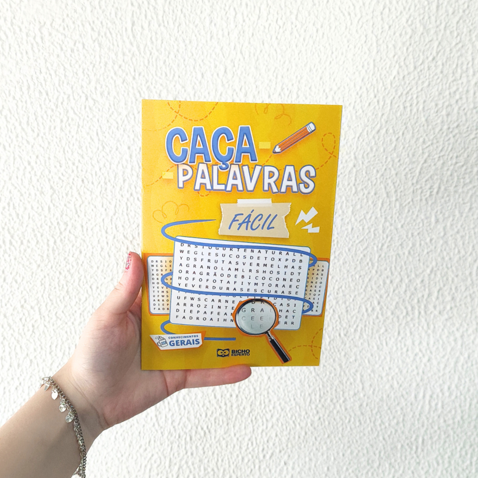 Livro Caça-Palavras Fácil Bicho Esperto - #3