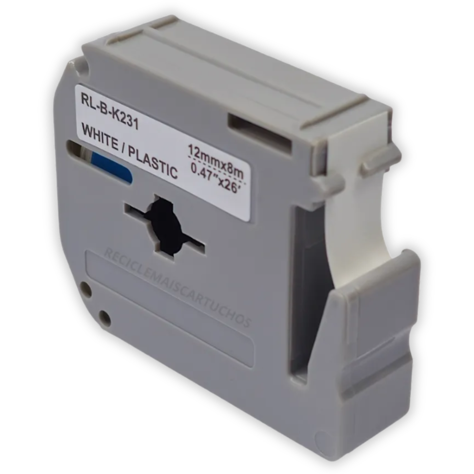 Fita para Rotulador Eletrônico B-T231 8m x 12mm Masterprint - #2