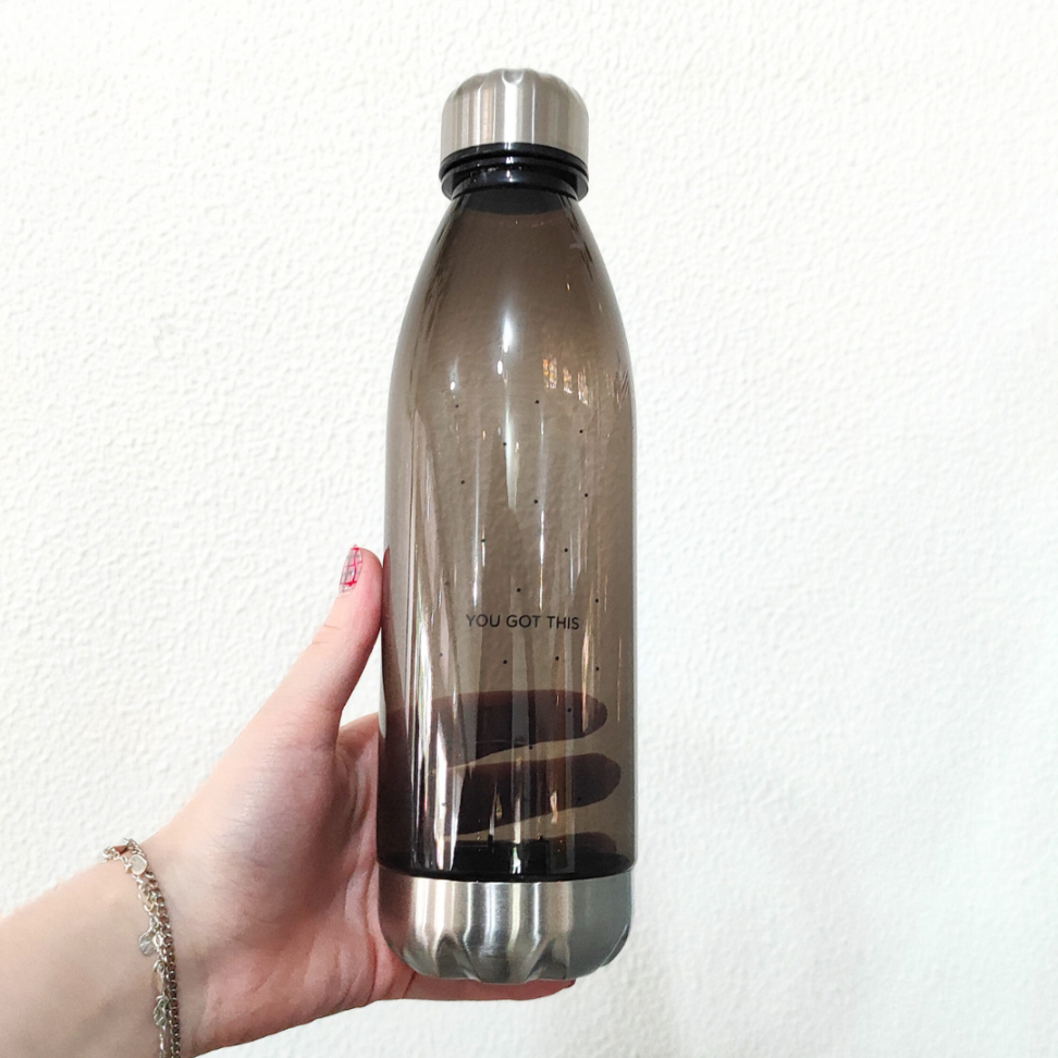 Garrafa Plástica Cinza 700ml BRW - #1