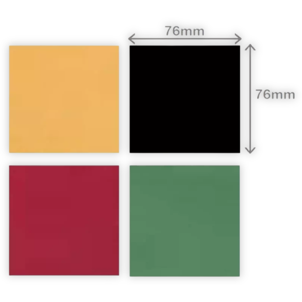 Blocos Smart Notes 76mm x 76mm 4 Cores Vintage Soul BRW