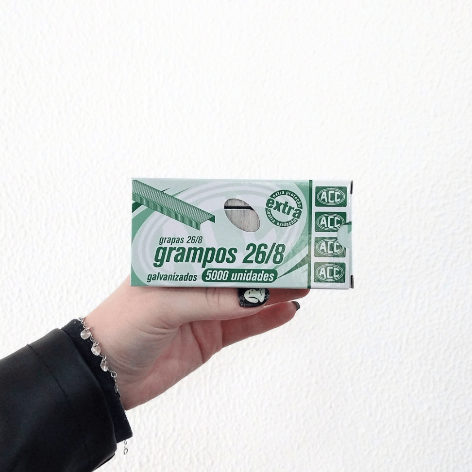 Grampos 26/8 Galvanizados 5000 Unidades ACC - #3