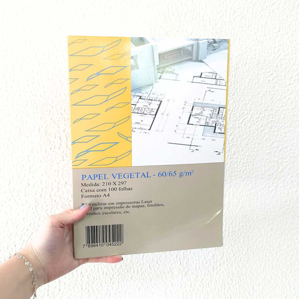 Papel Vegetal 60/65g 1 Folha Mares - #3