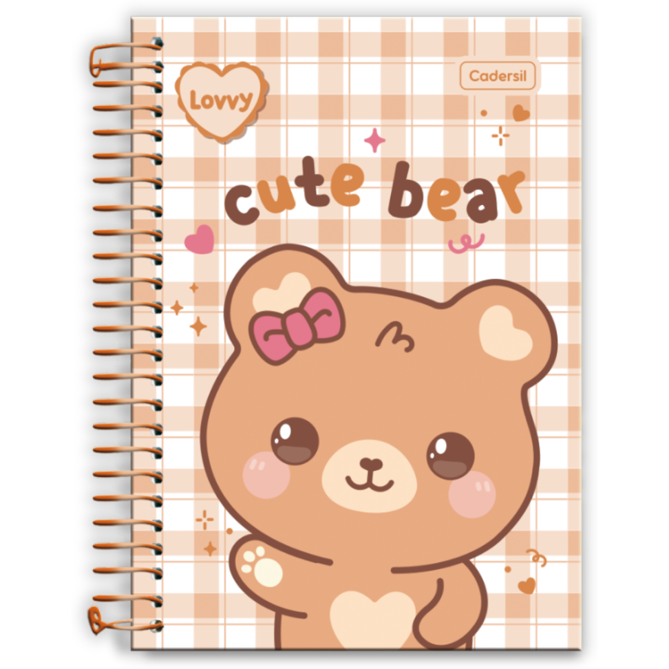 Caderno com Espiral Pequeno 1/4 Lovvy Cadersil - #6
