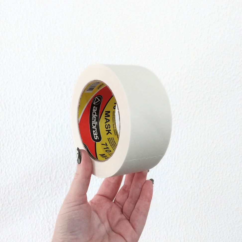 Fita Adesiva Crepe 48mm x 50m Mask 710 Adelbras - #3